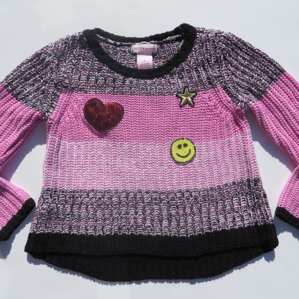Design History 5 Girls Sweater Excellent Condition